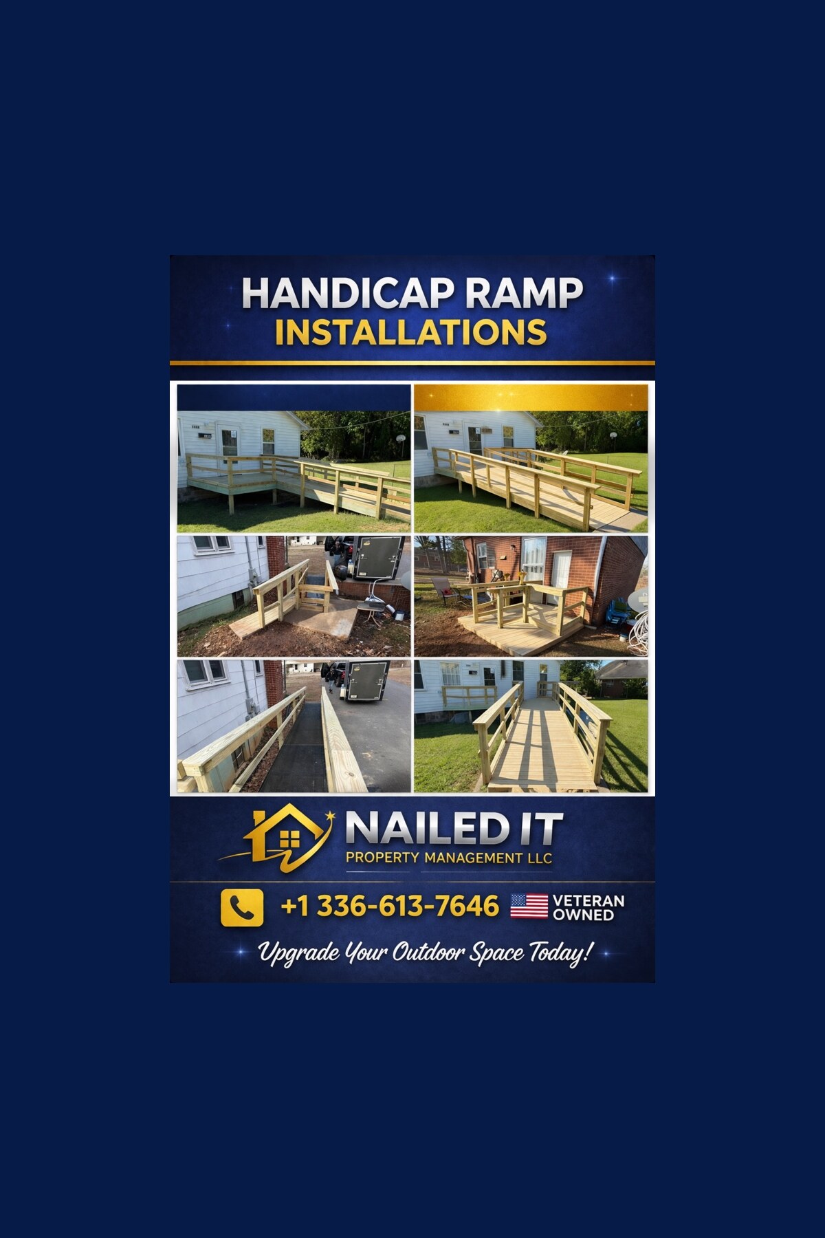 Real accessibility ramp installation projects